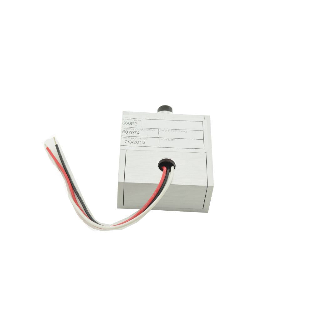 Schlage Electronic 660PB SPDT Momentary Pushbutton Surface Mini Box Satin Stainless Steel Finish Main image