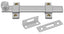 Deltana 6SSB32D 6" Heavy Duty Security Bolt; Satin Stainless Steel Finish