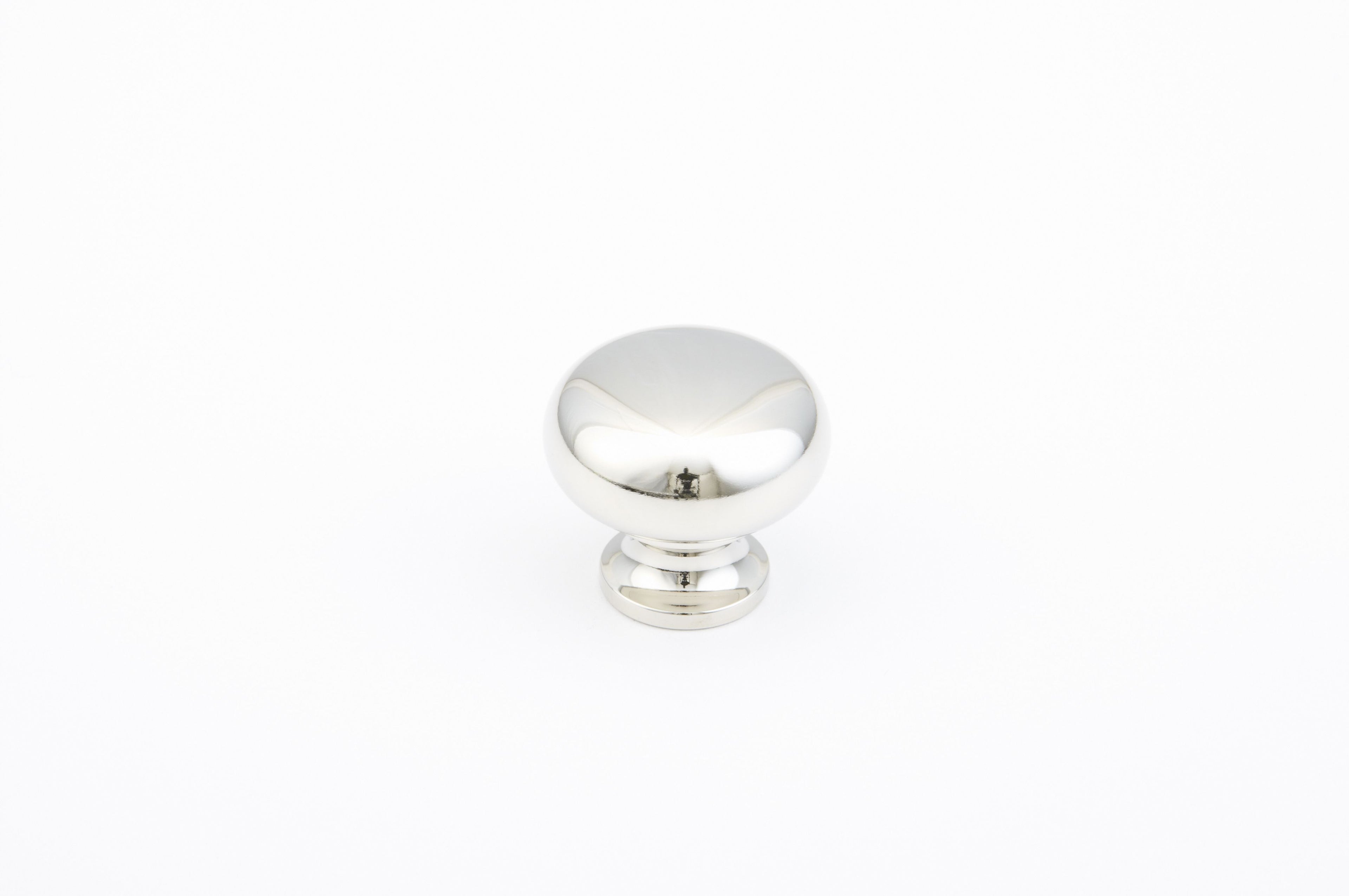 Schaub 706-PN 1-1/4" Country Traditional Cabinet Knob Polished Nickel Finish