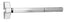 ASSA Abloy Accentra 7100F36630 Fire Rated 3' Rim Exit Only Exit Device US32D (630) Satin Stainless Steel Finish