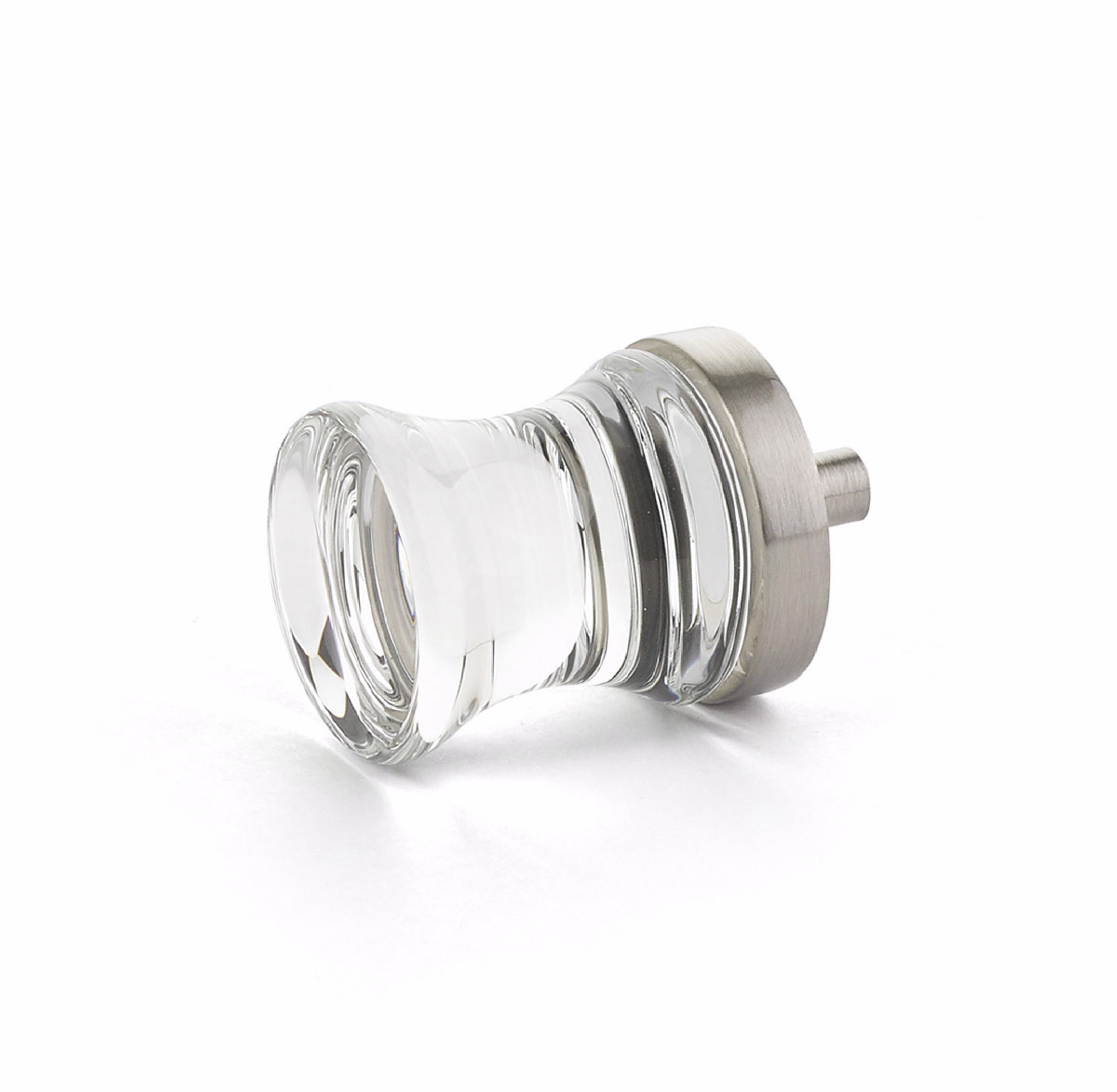 Schaub 76-15 1-1/8" City Lights Cabinet Knob Satin Nickel Finish Main image