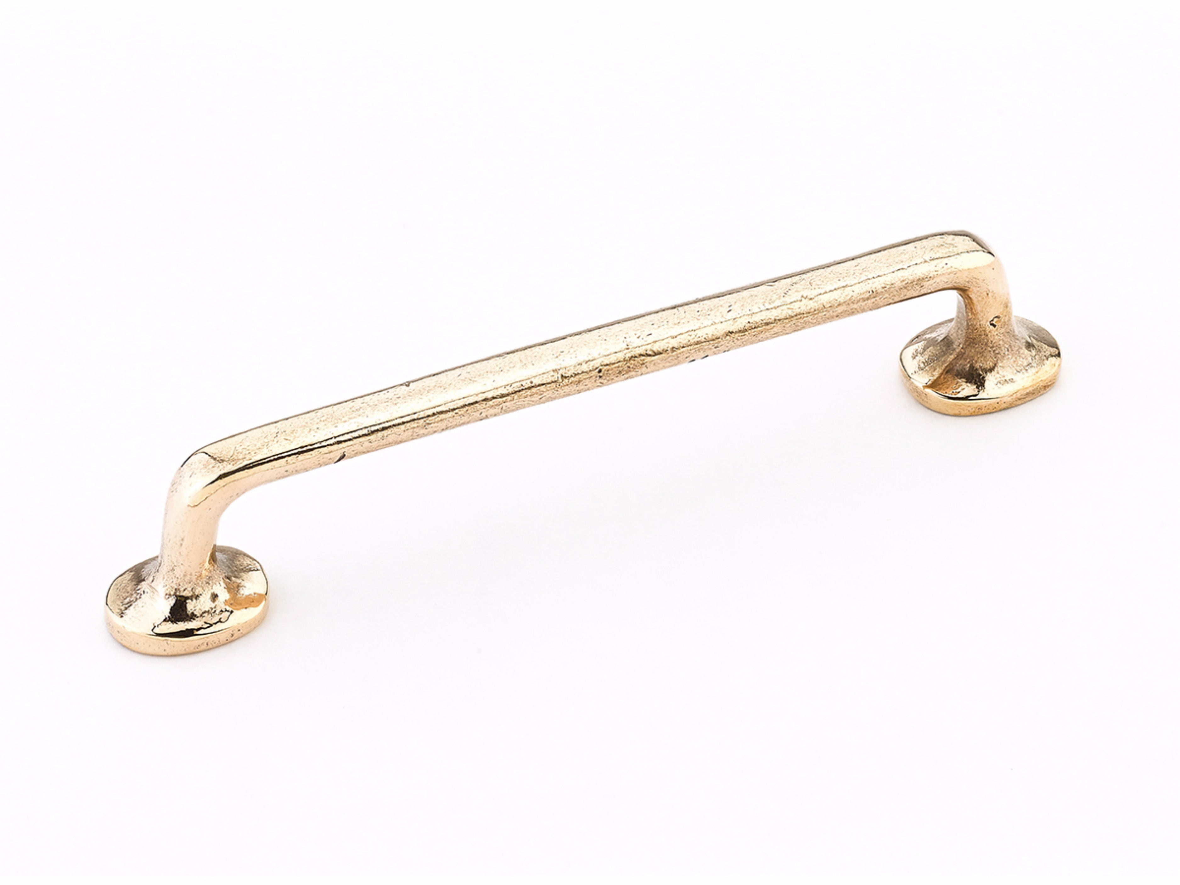 Schaub 778-NB 6" Center to Center Mountain Cabinet Pull Natural Bronze Finish Main image