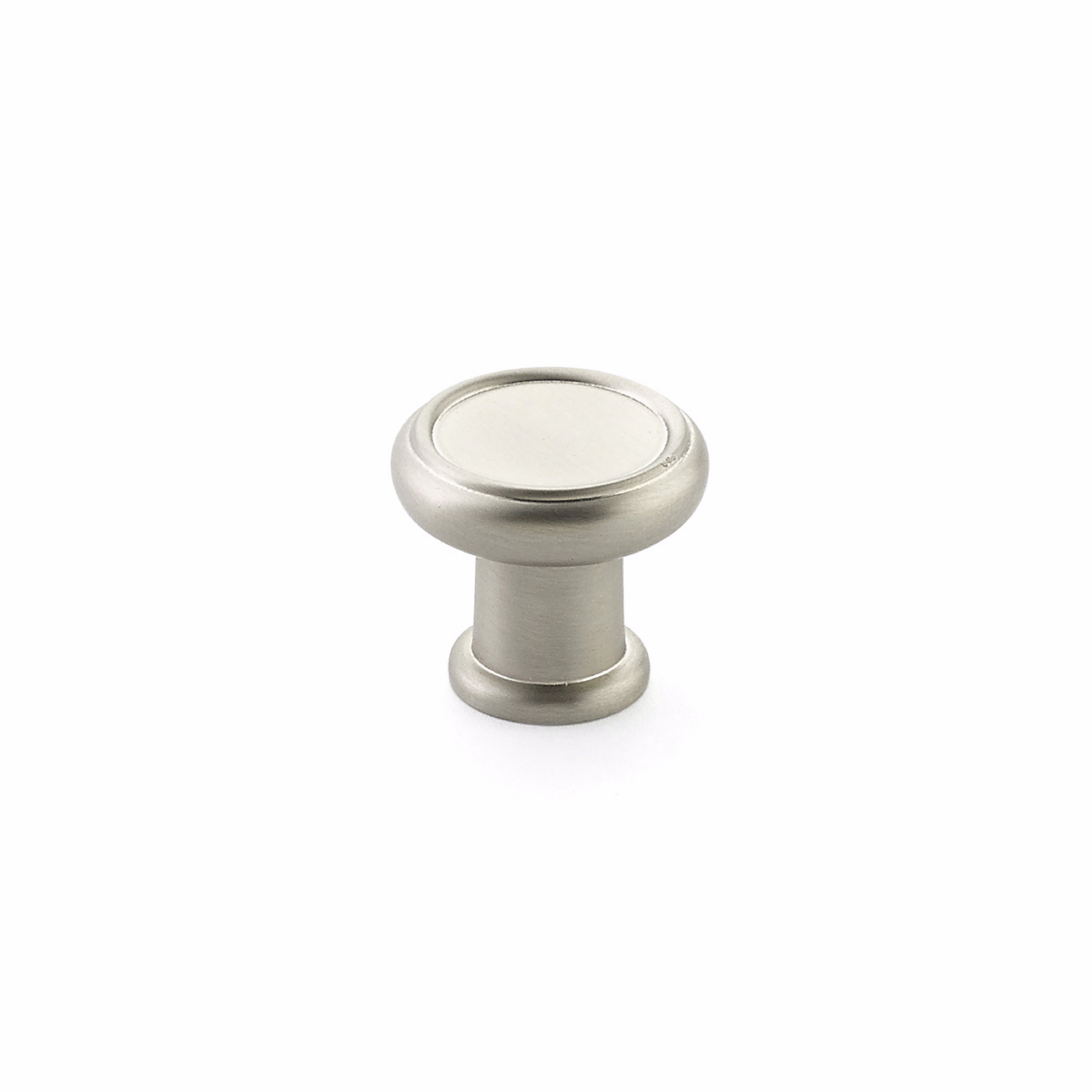 Schaub 78-15 Steamworks 1-1/4" Cabinet Knob Satin Nickel Finish Main image