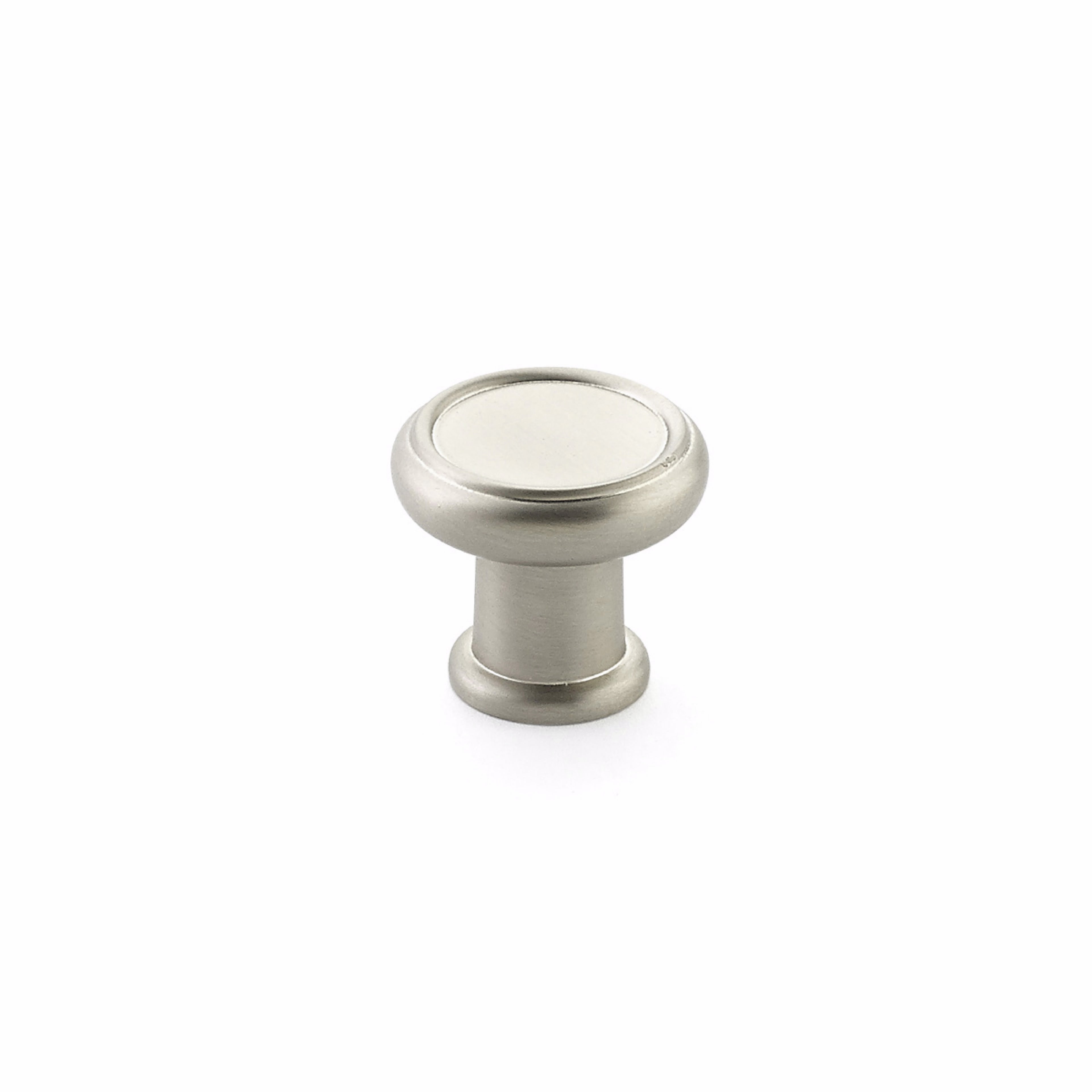 Schaub 78-15 Steamworks 1-1/4" Cabinet Knob Satin Nickel Finish