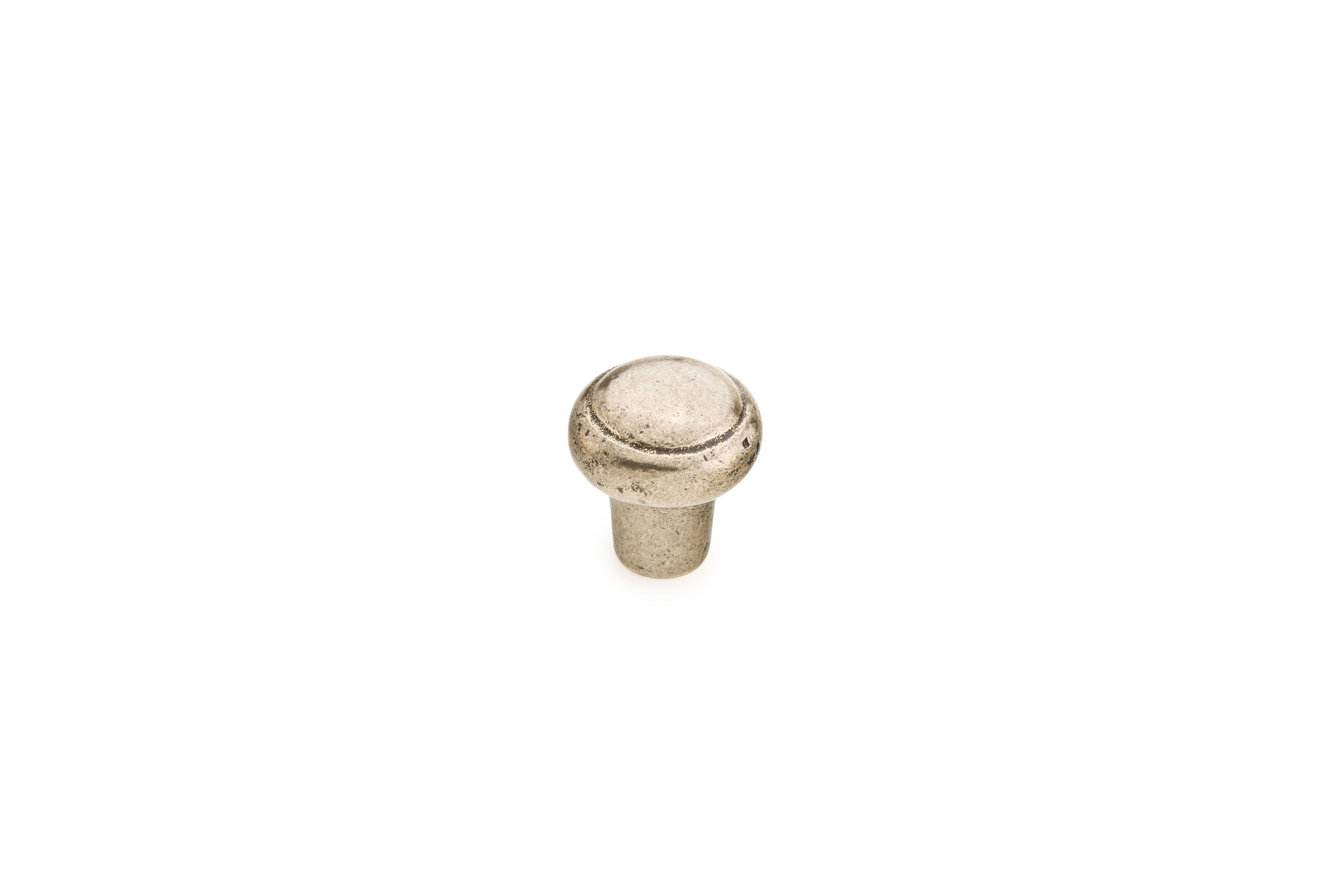 Schaub 781-IN 1-3/8" Mountain Round Cabinet Knob Italian Nickel Finish
