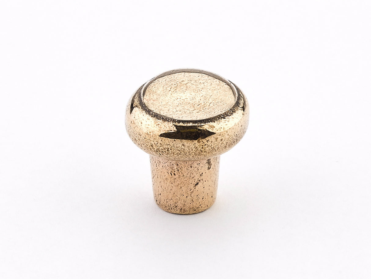 Schaub 781-NB 1-3/8" Mountain Round Cabinet Knob Natural Bronze Finish