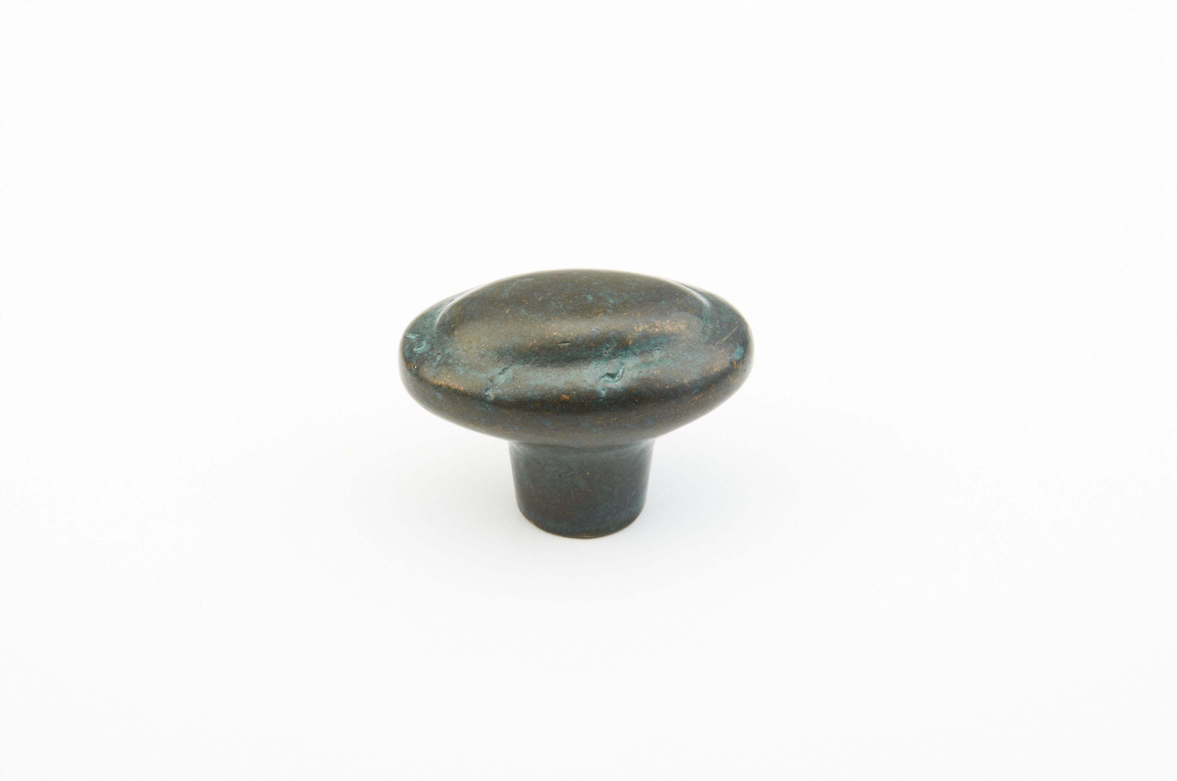 Schaub 782-VI 1-7/8" Mountain Oval Cabinet Knob Verde Imperiale Finish
