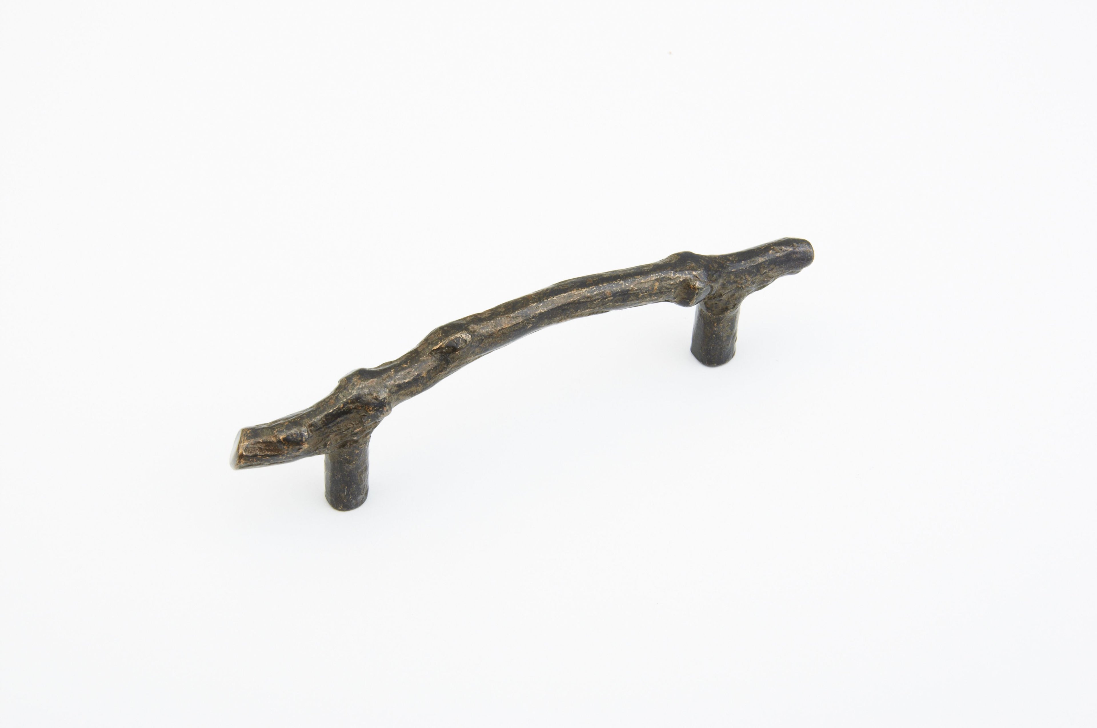Schaub 783-AZ 4" Center to Center Mountain Twig Cabinet Pull Antique Bronze Finish