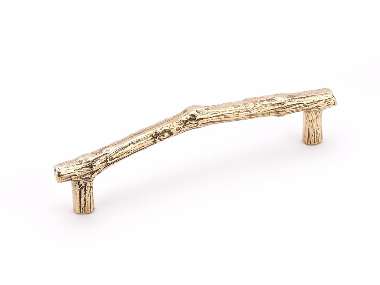 Schaub 784-NB 6" Center to Center Mountain Twig Cabinet Pull Natural Bronze Finish