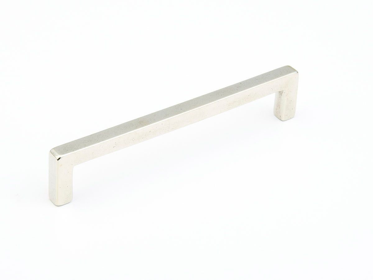 Schaub 788-6-PWB 6" Center to Center Vinci Cabinet Pull Polished White Bronze Finish