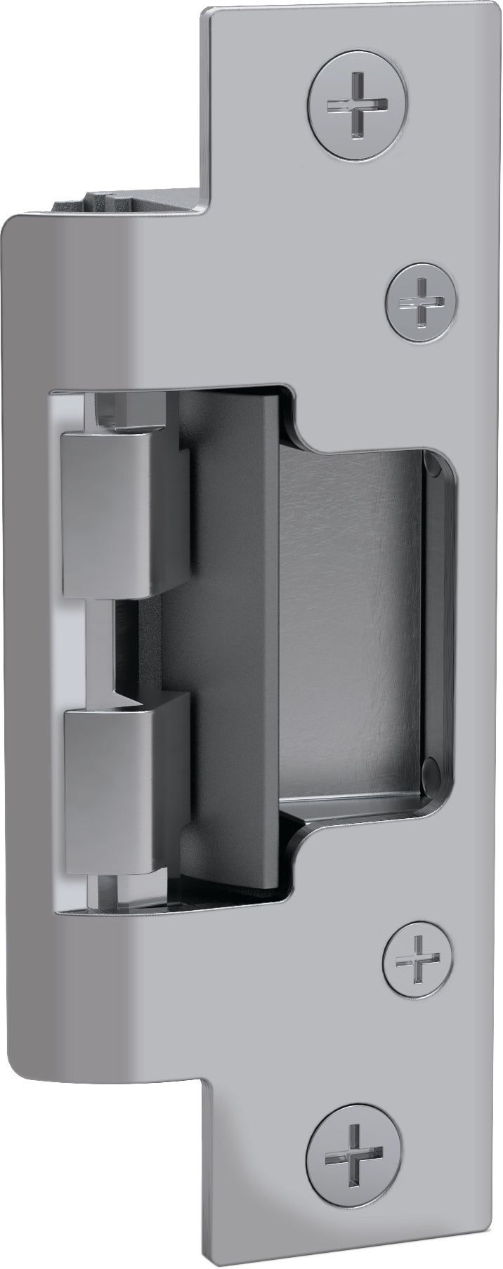 Hes 8000CLBM630 12VDC / 24VDC Complete Pac Electric Strike with Latchbolt Monitor Satin Stainless Steel Finish