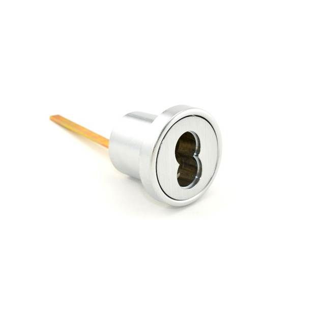 Schlage Commercial 80129626 Small Format Interchangeable Core Rim Housing Satin Chrome Finish Main image