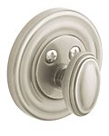 Baldwin 8231056PAT Traditional 2-1/8" Patio Deadbolt Lifetime Satin Nickel Finish