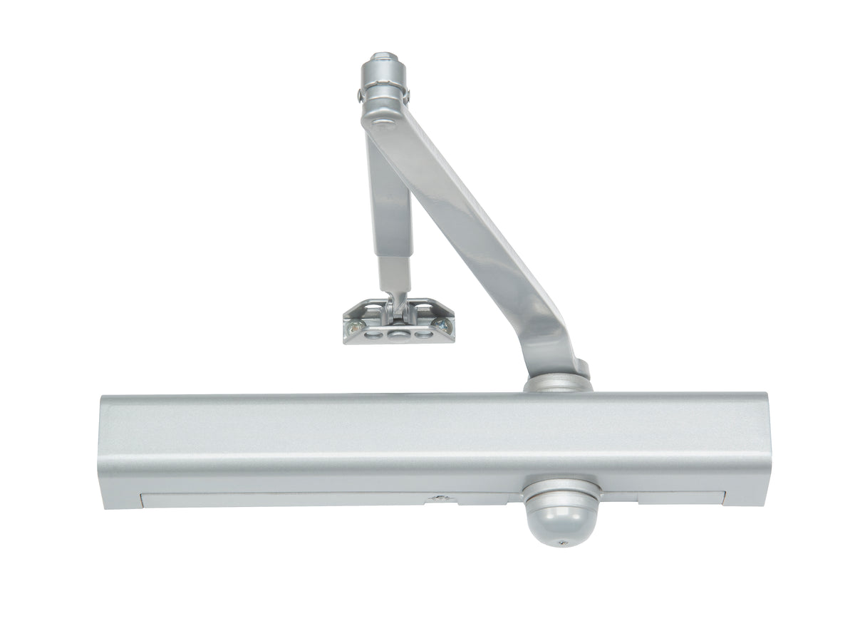 Norton 8301690 Adjustable Surface Mount Door Closer with Slim Line Cover and Sex Nuts Dark Bronze Finish