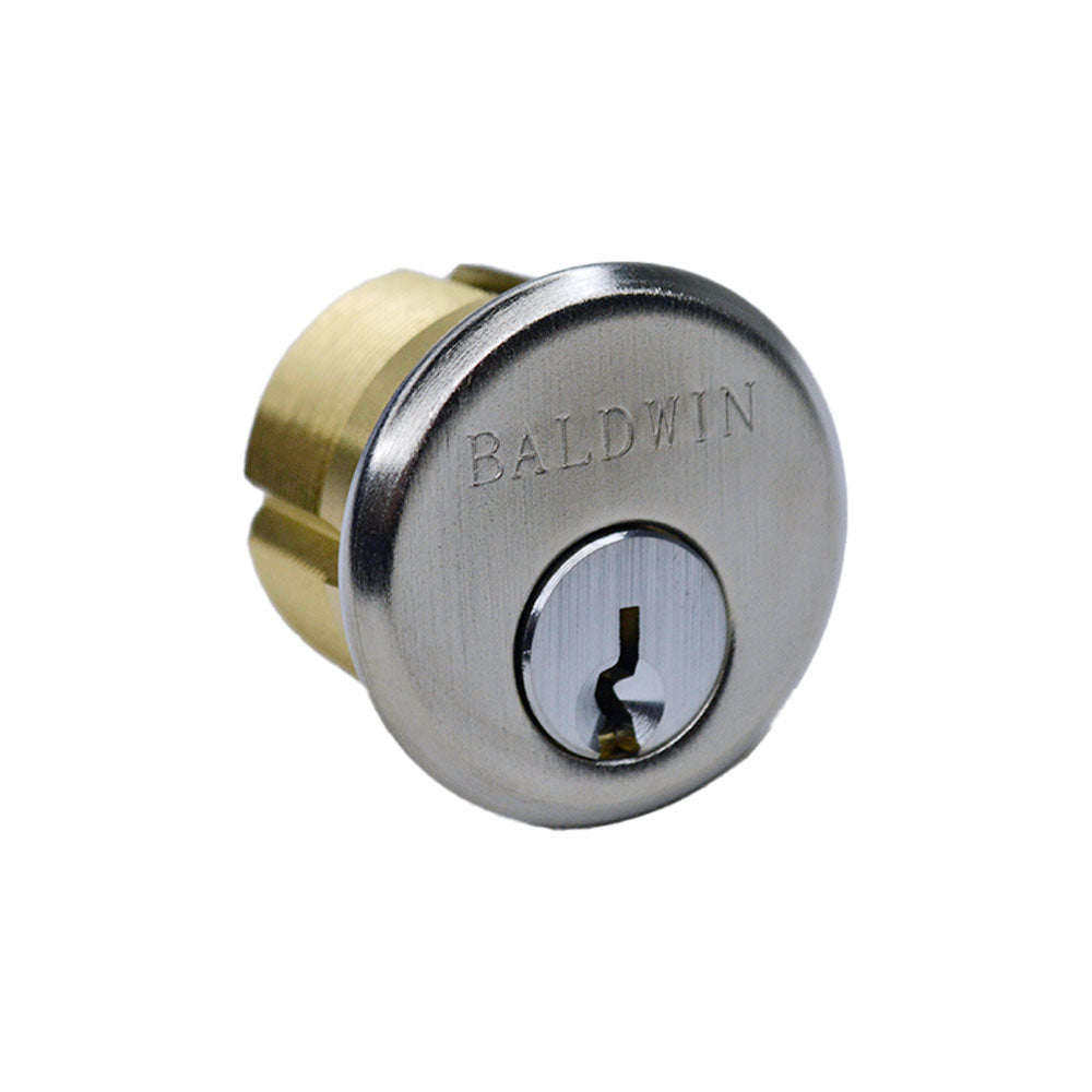 Baldwin 8321056 1" Mortise Cylinder Lifetime Satin Nickel Finish