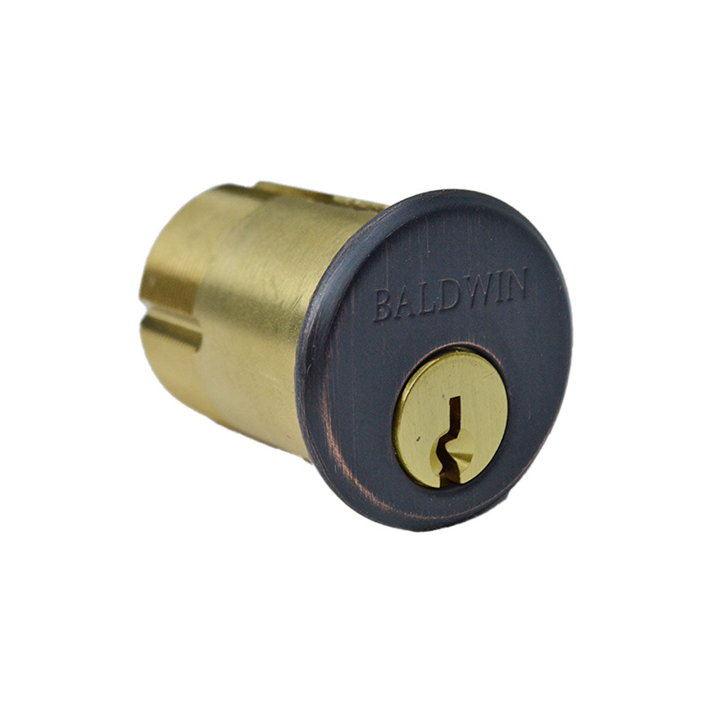 Baldwin 8326112 1-5/8" Mortise Cylinder Venetian Bronze Finish