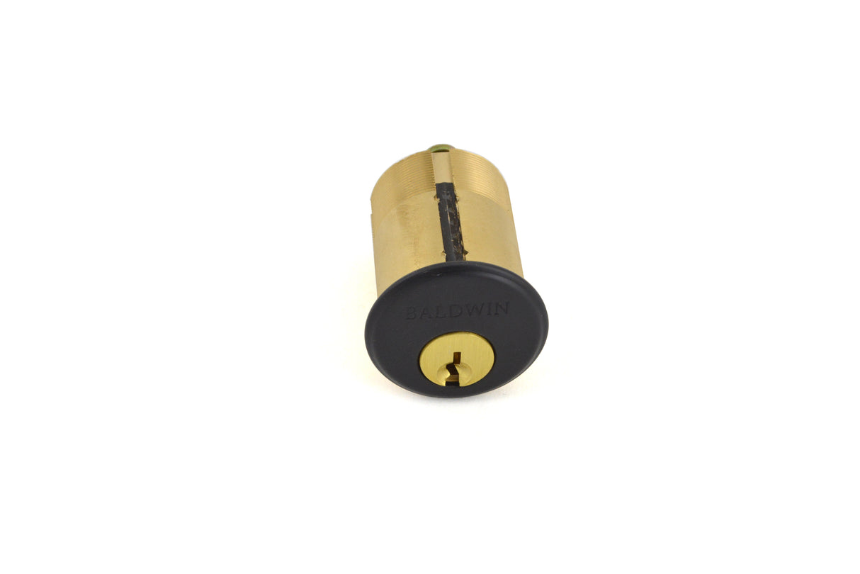 Baldwin 8326190 1-5/8" Mortise Cylinder Satin Black Finish
