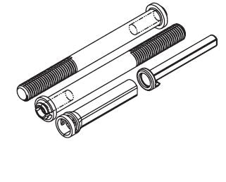Kwikset 84221-001 Thick Door Screw Pack for Double Cylinder Deadbolts