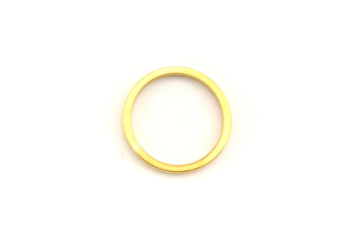 Baldwin 8440031003 1/8" Blocking Ring Unlacquered Brass Finish