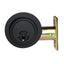 Emtek 8467US19 Modern Single Cylinder Deadbolt for 1-3/4" Door Flat Black Finish