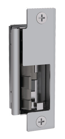Hes 8500630 12VDC / 24VDC Electric Strike Body Satin Stainless Steel Finish Main image