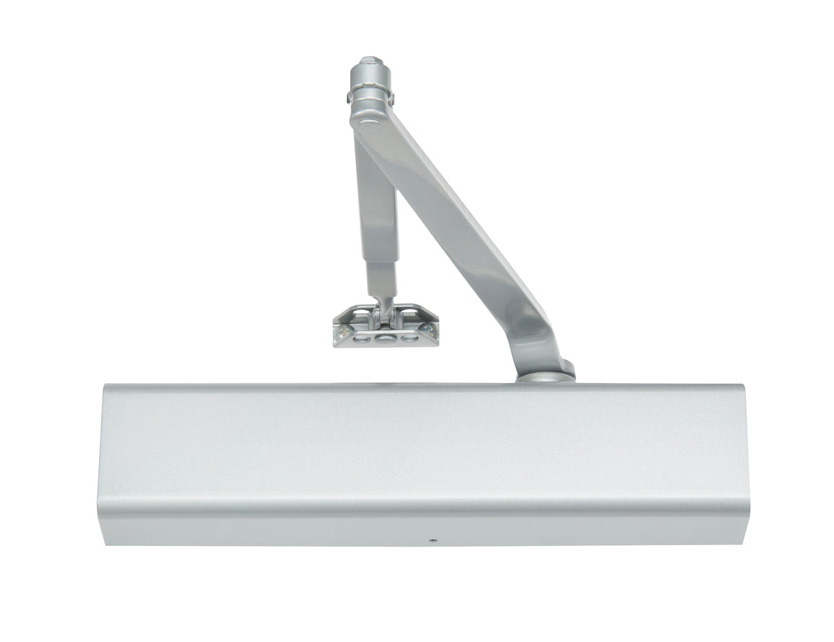 Norton 8501696 Adjustable Surface Mount Door Closer with Full Cover and Sex Nuts Gold Finish