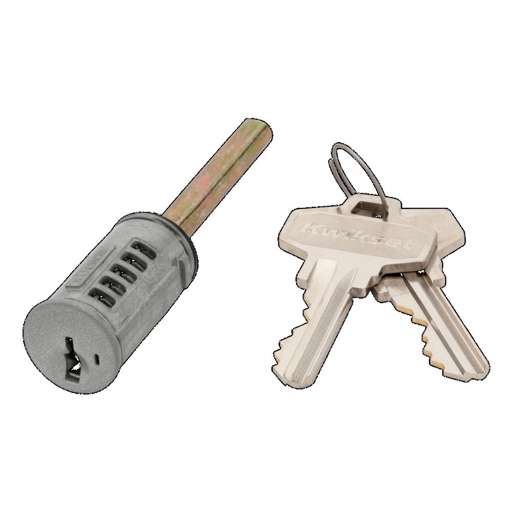 Kwikset 85174-003 Cylinder for Single Cylinder Deadbolts and Electronic Deadbolts with SmartKey SC1 Keyway Silver Finish