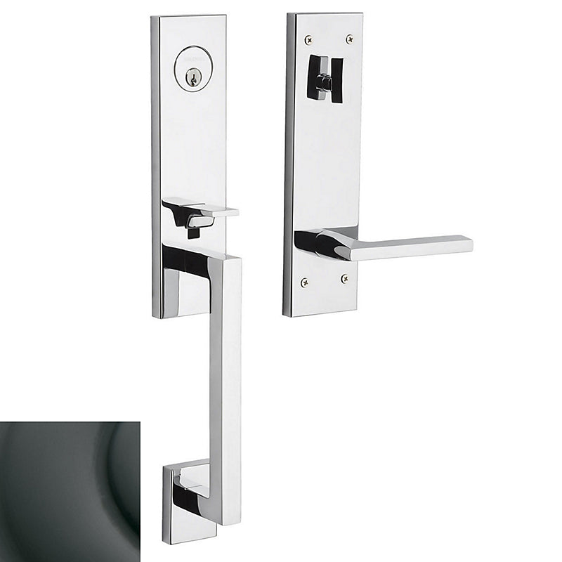 Baldwin 85391102RENT Minneapolis 3/4 Right Hand Single Cylinder Entry Tubular Handleset with 5162 Lever Oil Rubbed Bronze Finish