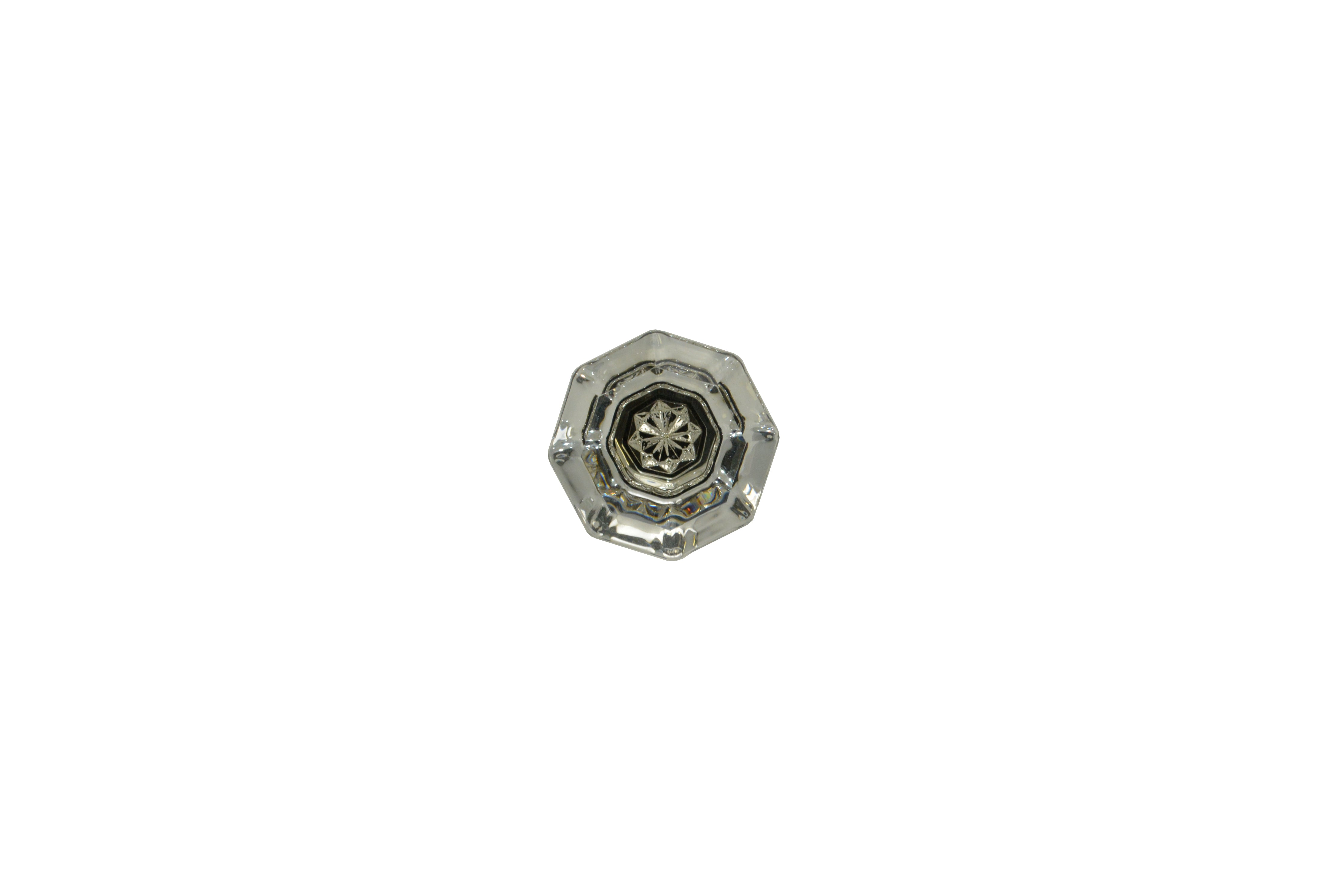 Emtek 86011US10B Old Town Clear 1-1/4" Cabinet Knob Oil Rubbed Bronze Finish Main image