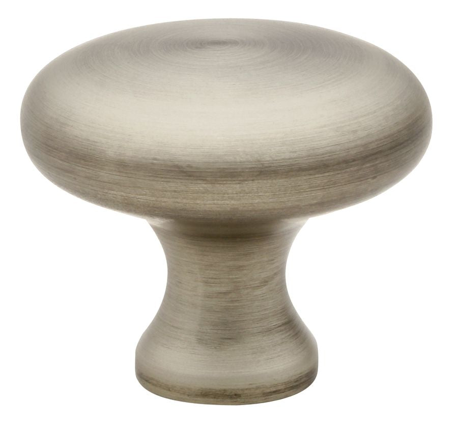 Emtek 86014US15A Providence 1-1/4" Cabinet Knob Pewter Finish Main image