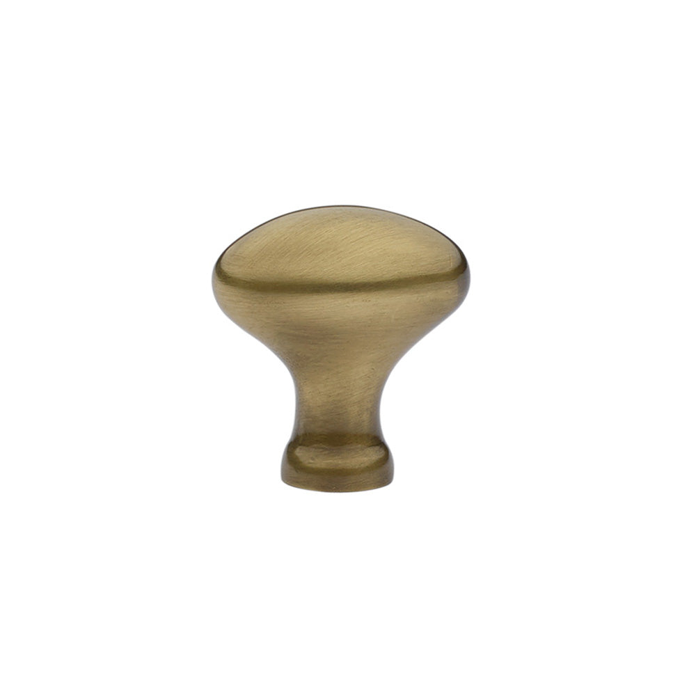Emtek 86015US7 Egg 1" Cabinet Knob French Antique Brass Finish Main image