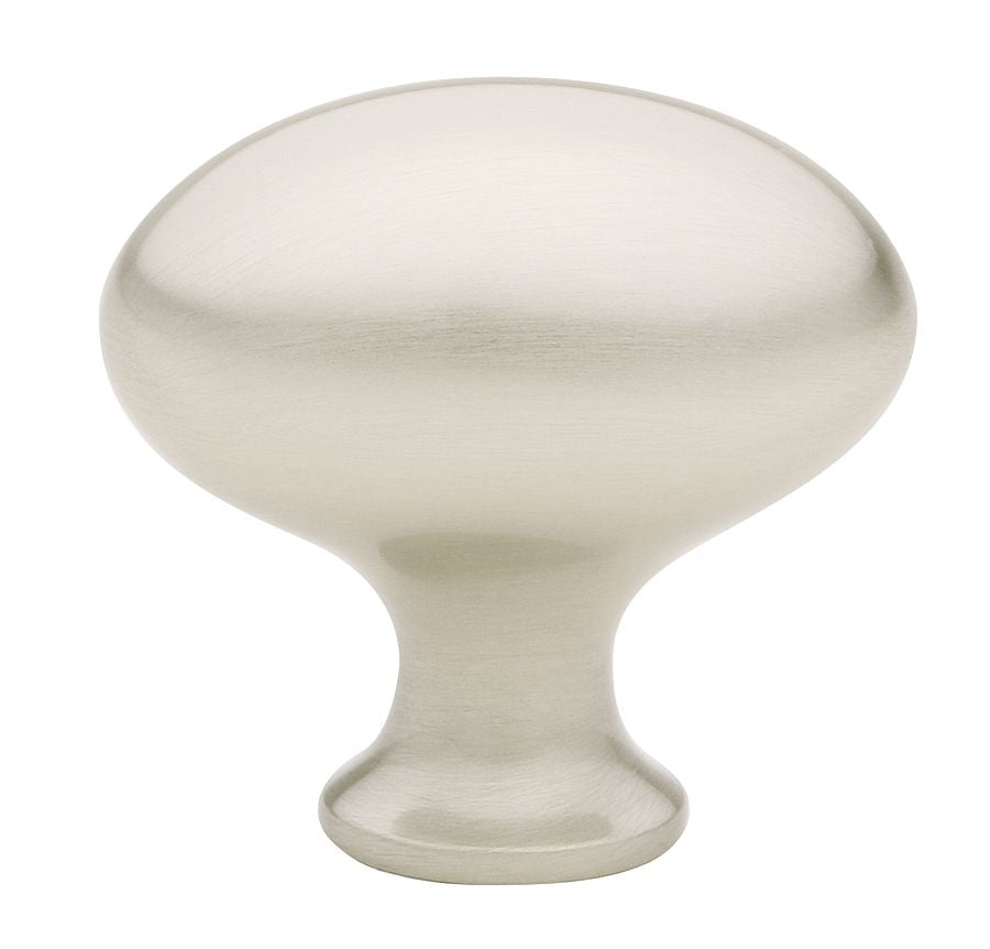 Emtek 86016US15 Egg 1-1/4" Cabinet Knob Satin Nickel Finish Main image