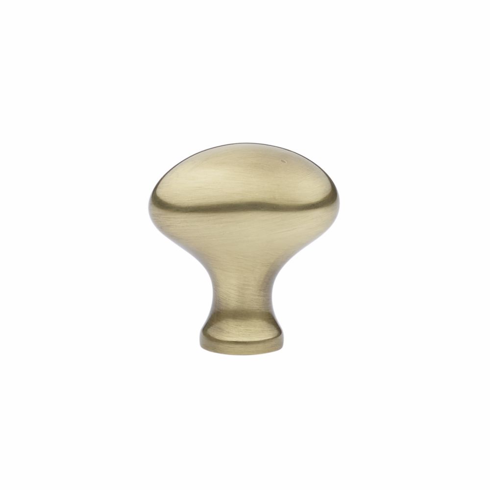 Emtek 86016US7 Egg 1-1/4" Cabinet Knob French Antique Brass Finish Main image
