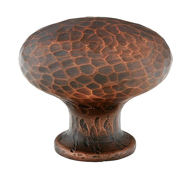 Emtek 86037US10B Round Dimpled 1-1/4" Cabinet Knob Oil Rubbed Bronze Finish Main image
