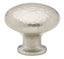 Emtek 86037US15 Round Dimpled 1-1/4" Cabinet Knob Satin Nickel Finish