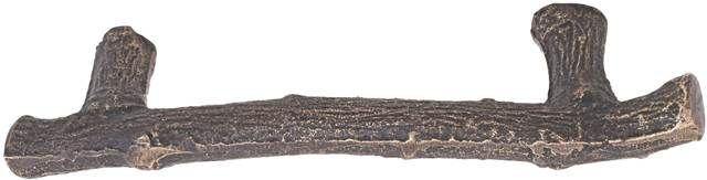 Emtek 86061MB Twig Cabinet Pull with 3" Center To Center Medium Bronze Finish Main image