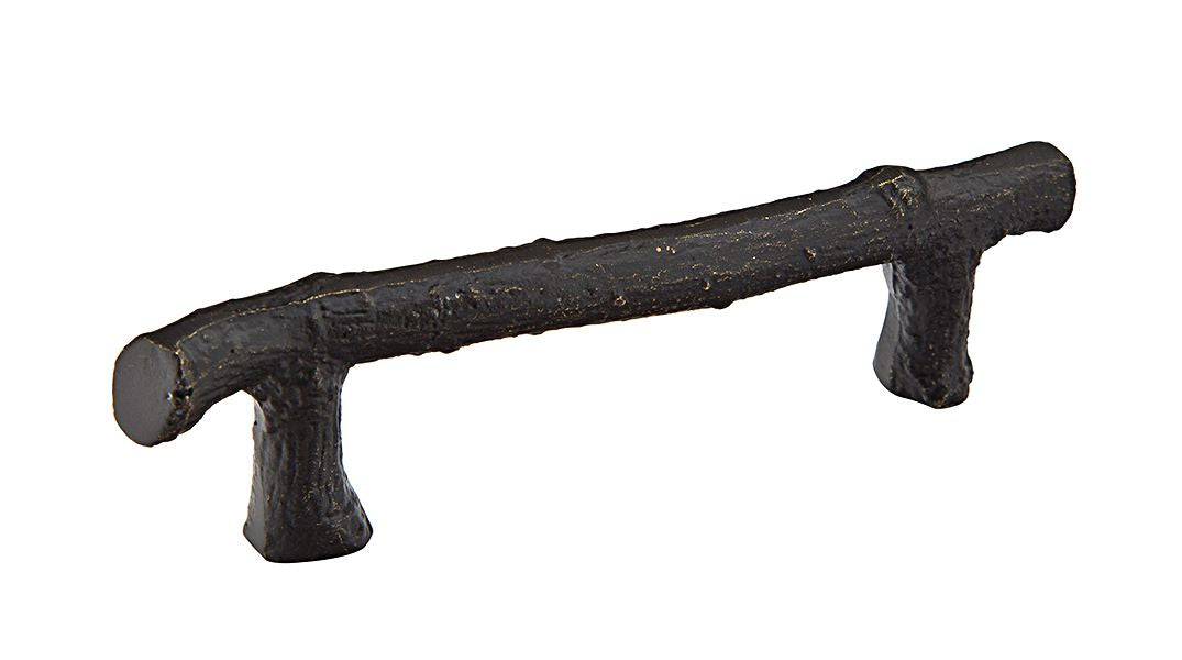 Emtek 86063MB Twig Cabinet Pull with 4" Center To Center Medium Bronze Finish Main image
