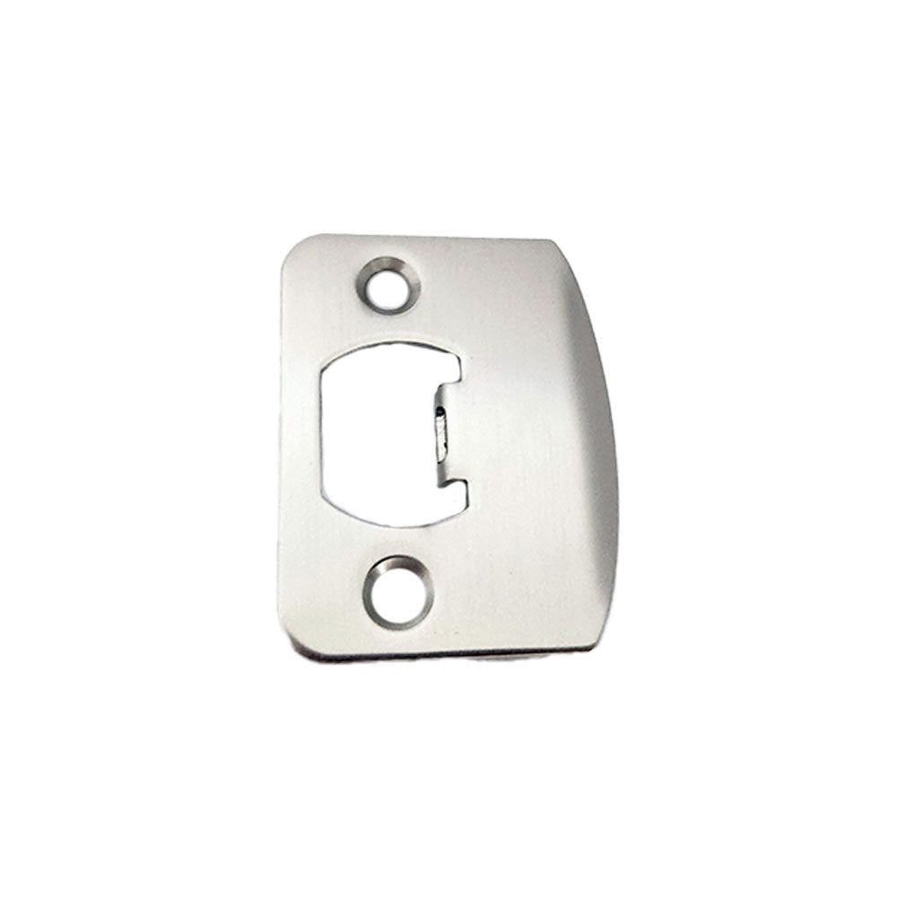 Emtek 86085US15 1/4" Radius Corner Full Lip Strike for Passage, Privacy or Key-In Sets Satin Nickel Finish Main image