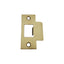 Emtek 86087US4 Square Corner T Strike for Passage, Privacy or Key-In Sets Satin Brass Finish
