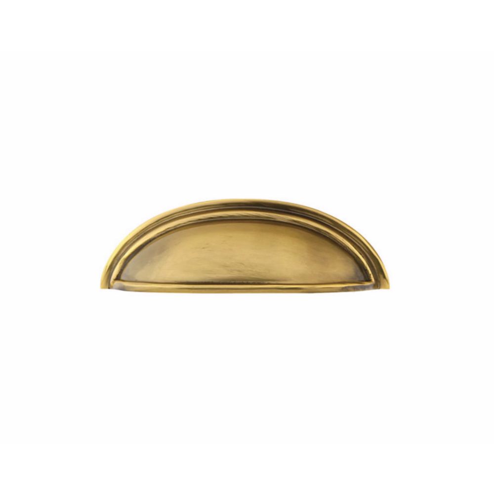 Emtek 86123US7 Cup Cabinet Pull with 3" Center To Center French Antique Brass Finish