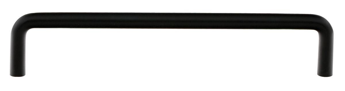 Emtek 86133US19 Wire Cabinet Pull with 4" Center To Center Flat Black Finish Main image