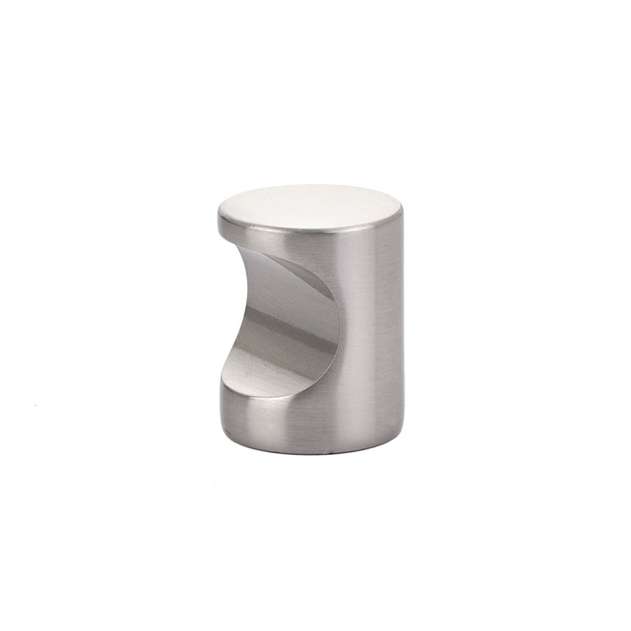 Emtek 86151US15 Large Modern Finger Cabinet Pull Satin Nickel Finish Main image