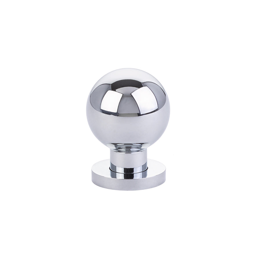 Emtek 86152US26 Modern Globe 1" Cabinet Knob Polished Chrome Finish Main image