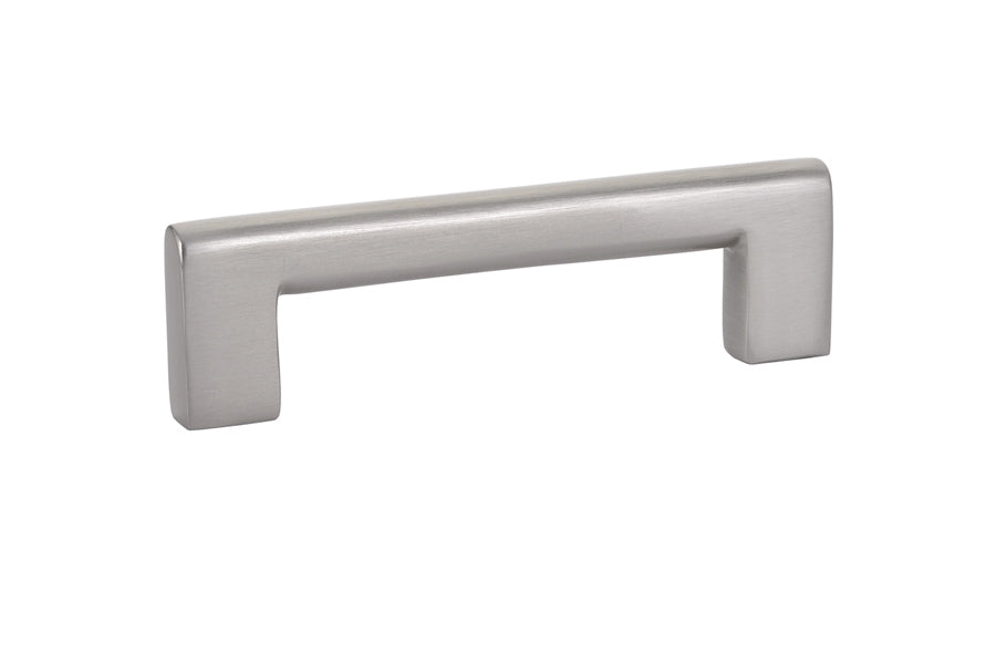 Emtek 86163US15 Trail Cabinet Pull with 4" Center To Center Satin Nickel Finish Main image