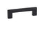 Emtek 86163US19 Trail Cabinet Pull with 4" Center To Center Flat Black Finish