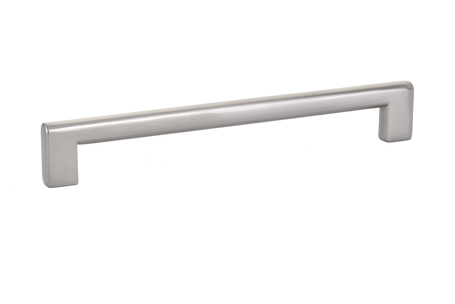 Emtek 86165US15 Trail Cabinet Pull with 8" Center To Center Satin Nickel Finish Main image