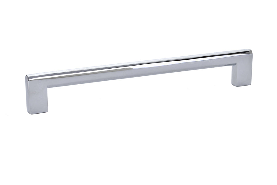 Emtek 86165US26 Trail Cabinet Pull with 8" Center To Center Polished Chrome Finish Main image