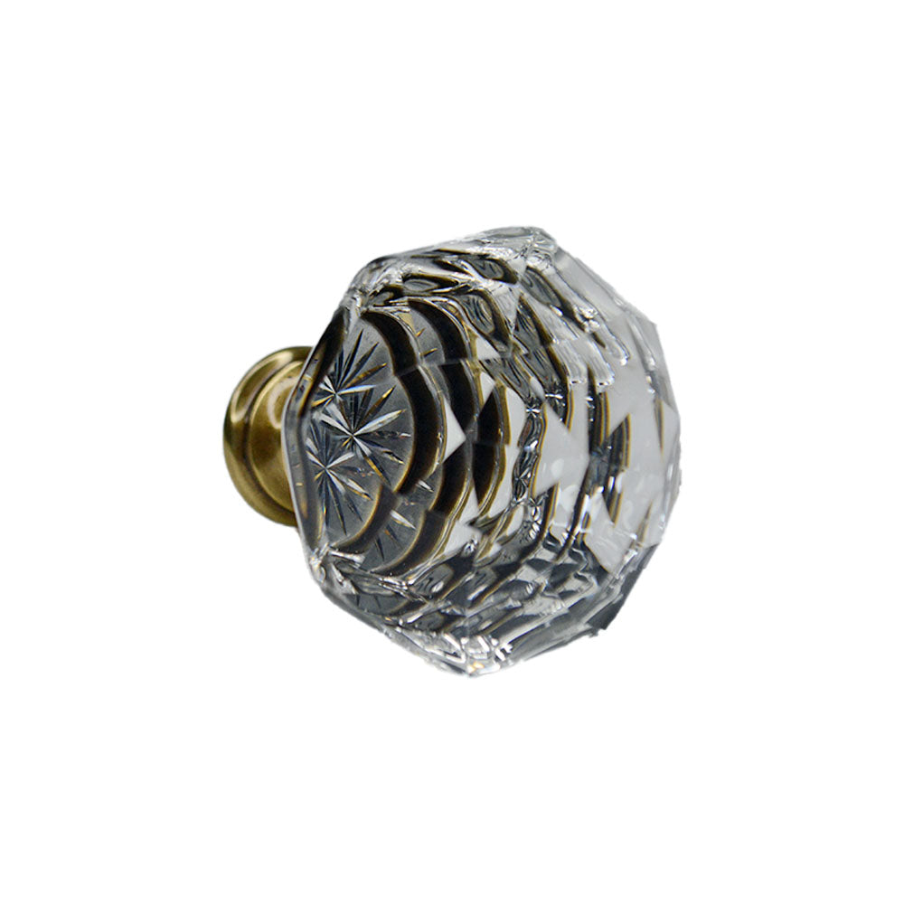 Emtek 86209US7 Diamond 1.75" Wardrobe Knob French Antique Brass Finish Main image