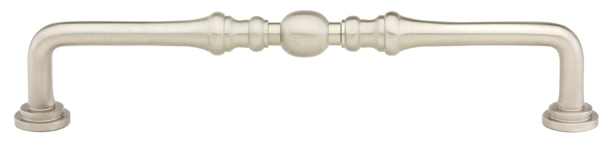 Emtek 86248US15 Spindle Cabinet Pull with 6" Center To Center Satin Nickel Finish Main image