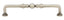 Emtek 86248US15A Spindle Cabinet Pull with 6" Center To Center Pewter Finish